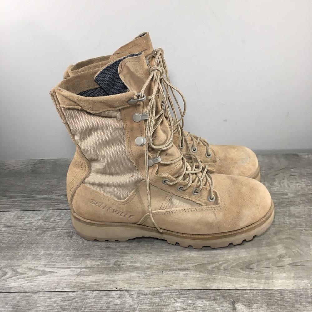 Mens Belleville Gore-Tex Tactical Combat Flight Leather Military Boots Size 7.5